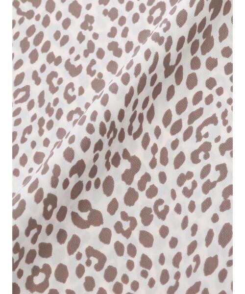 CRAFT STANDARD BOUTIQUE（クラフトスタンダードブティック）の「ヒョウ柄スカーフ　＊（ストール/ショール・レディース・ライトブラウン/ライトカーキ・FREE）」の9枚目の写真