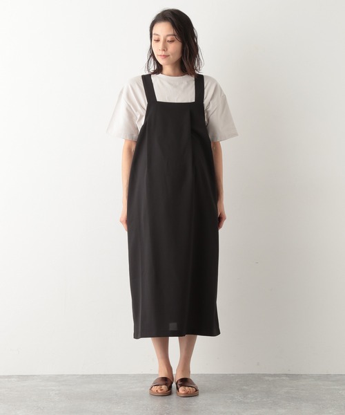 LEPSIM（レプシィム）の「マタニティ／リネンライクアシメTジャンスカ　932071（マタニティウェア/グッズ・レディース・ブラウン/ブラック/グリーン・FREE）」の18枚目の写真