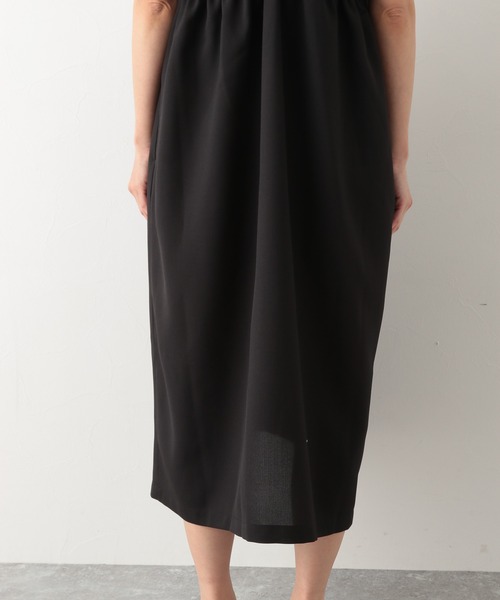 LEPSIM（レプシィム）の「マタニティ／リネンライクアシメTジャンスカ　932071（マタニティウェア/グッズ・レディース・ブラウン/ブラック/グリーン・FREE）」の9枚目の写真