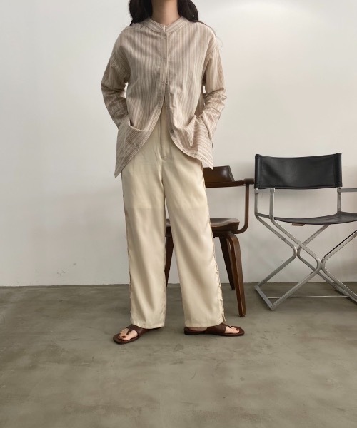 【関税&送料込】Saint Laurent Camel Cotton Pant コットンテンセルカーゴパンツ | Hints On Moment Everything