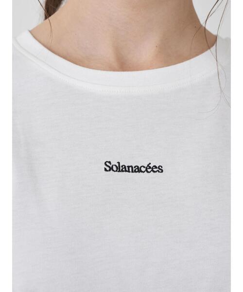 earth music&ecology(アースミュージックアンドエコロジー)の「ミニロゴノースリーブTシャツ *(Tシャツ/カットソー・レディース・オフホワイト/ベージュ/モカ/ピンク/サックスブルー/ブラック・M/S)」の16枚目の写真