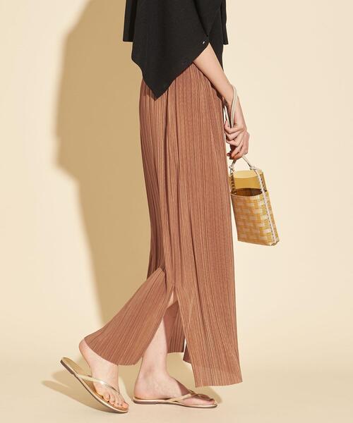 BEAUTY&YOUTH UNITED ARROWS（ビューティーアンドユースユナイテッドアローズ）の「BY∴ プリーツスリットスカート -ウォッシャブル-（スカート・レディース・ピンク/コバルトブルー/ブラック/その他5・S/M）」の19枚目の写真