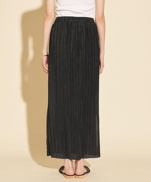 BEAUTY&YOUTH UNITED ARROWS（ビューティーアンドユースユナイテッドアローズ）の「BY∴ プリーツスリットスカート -ウォッシャブル-（スカート・レディース・ピンク/コバルトブルー/ブラック/その他5・S/M）」の9枚目の写真