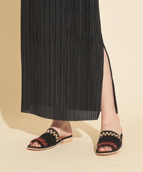 BEAUTY&YOUTH UNITED ARROWS（ビューティーアンドユースユナイテッドアローズ）の「BY∴ プリーツスリットスカート -ウォッシャブル-（スカート・レディース・ピンク/コバルトブルー/ブラック/その他5・S/M）」の13枚目の写真