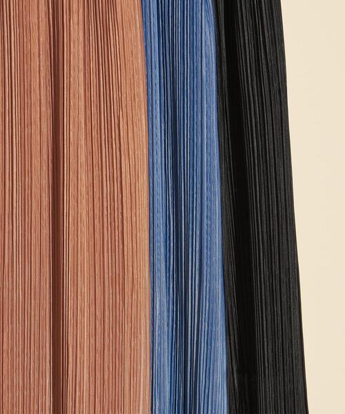 BEAUTY&YOUTH UNITED ARROWS（ビューティーアンドユースユナイテッドアローズ）の「BY∴ プリーツスリットスカート -ウォッシャブル-（スカート・レディース・ピンク/コバルトブルー/ブラック/その他5・S/M）」の7枚目の写真