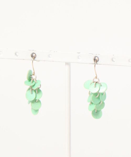 tone(トーン)の「【PAPER ART WORKS】dots(ピアス(両耳用)・レディース・ミント・FREE)」の1枚目の写真