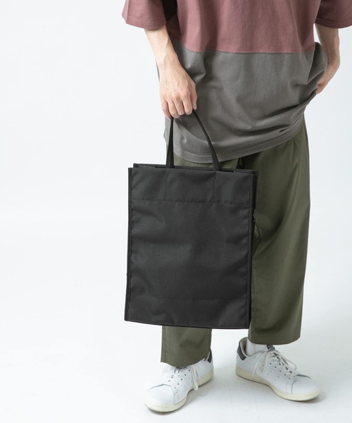 ITEMS URBANRESEARCH（アイテムズ アーバンリサーチ）の「2way トートバッグ（トートバッグ・メンズ・パープル/ブラック/ベージュ・-）」の5枚目の写真