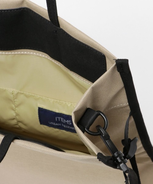ITEMS URBANRESEARCH（アイテムズ アーバンリサーチ）の「2way トートバッグ（トートバッグ・メンズ・パープル/ブラック/ベージュ・-）」の15枚目の写真