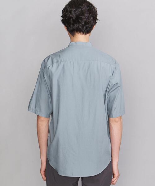 BEAUTY&YOUTH UNITED ARROWS（ビューティーアンドユースユナイテッドアローズ）の「BY SUPPLE バンドカラー テーパード シャツ（シャツ/ブラウス・メンズ・ライトブルー/ネイビー/ホワイト/ベージュ・X-LARGE/SMALL/LARGE/MEDIUM）」の9枚目の写真