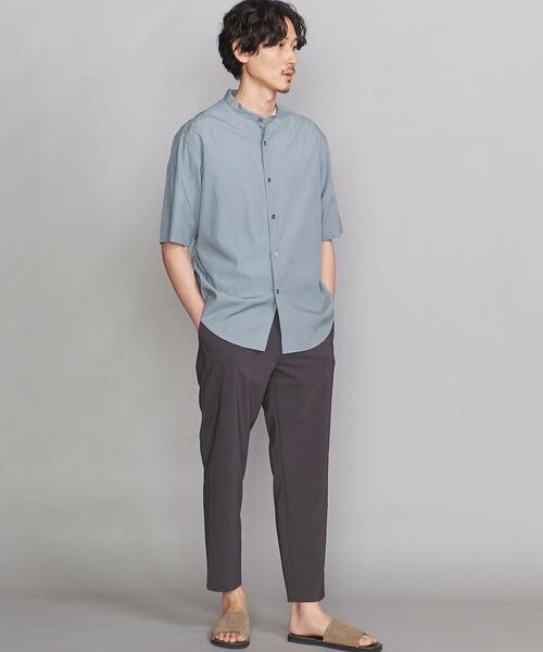 BEAUTY&YOUTH UNITED ARROWS（ビューティーアンドユースユナイテッドアローズ）の「BY SUPPLE バンドカラー テーパード シャツ（シャツ/ブラウス・メンズ・ライトブルー/ネイビー/ホワイト/ベージュ・X-LARGE/SMALL/LARGE/MEDIUM）」の13枚目の写真