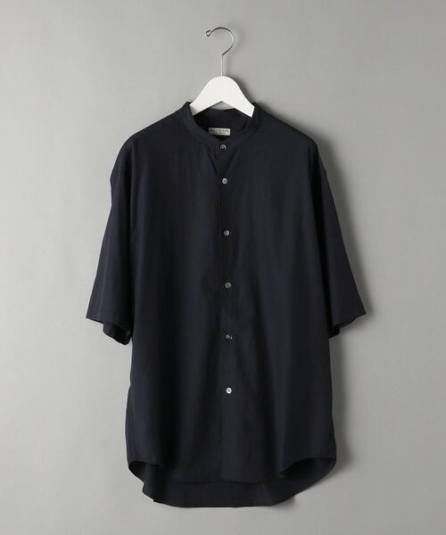 BEAUTY&YOUTH UNITED ARROWS（ビューティーアンドユースユナイテッドアローズ）の「BY SUPPLE バンドカラー テーパード シャツ（シャツ/ブラウス・メンズ・ライトブルー/ネイビー/ホワイト/ベージュ・X-LARGE/SMALL/LARGE/MEDIUM）」の22枚目の写真