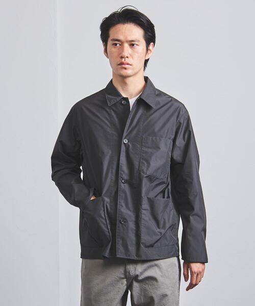 UNITED ARROWS(ユナイテッドアローズ)の「<UNITED ARROWS> コットン/ポリエステル ポプリン カバーオール(その他アウター・メンズ・オフホワイト/ダークグレー・SMALL/X-LARGE/LARGE/MEDIUM)」の2枚目の写真