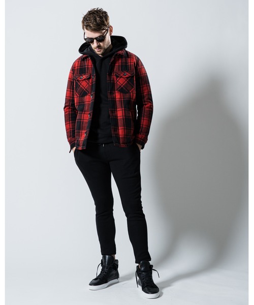 wjk（ダヴルジェイケイ）の「back boa pull-Parker（パーカー）」 - WEAR