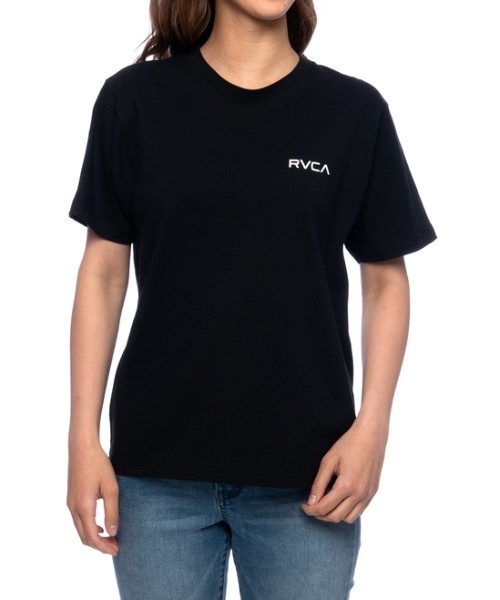 RVCA(ルーカ)の「RVCA レディース BACK RVCA BALANCE SS Tシャツ【2021年夏モデル】/ルーカ半袖Tシャツ(Tシャツ/カットソー・レディース・ベージュ/ブラック/ホワイト/グレー・SMALL/X-SMALL)」の8枚目の写真