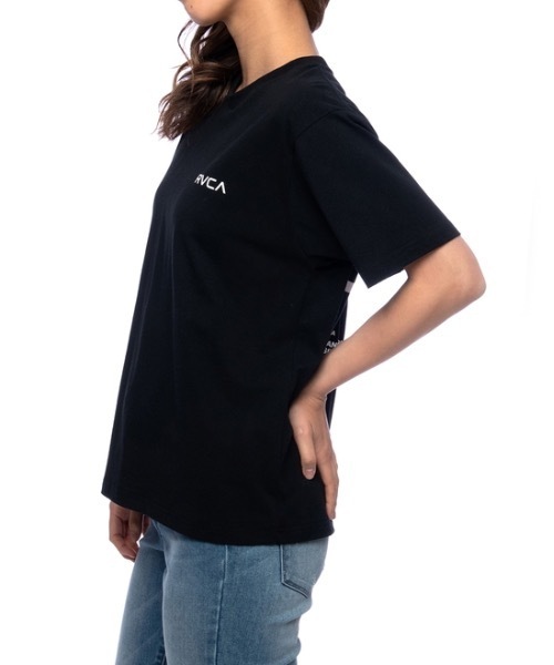 RVCA(ルーカ)の「RVCA レディース BACK RVCA BALANCE SS Tシャツ【2021年夏モデル】/ルーカ半袖Tシャツ(Tシャツ/カットソー・レディース・ベージュ/ブラック/ホワイト/グレー・SMALL/X-SMALL)」の9枚目の写真