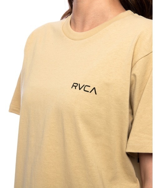 RVCA(ルーカ)の「RVCA レディース BACK RVCA BALANCE SS Tシャツ【2021年夏モデル】/ルーカ半袖Tシャツ(Tシャツ/カットソー・レディース・ベージュ/ブラック/ホワイト/グレー・SMALL/X-SMALL)」の12枚目の写真