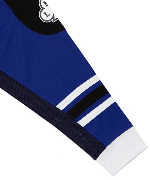 LMCの「【LMC】CLUB HOCKEY JERSEY LONG SLV TEE / エルエムシー クラブ ホッケー ジャージー ロングスリーブ Tシャツ（Tシャツ/カットソー・メンズ・バーガンディー/ブルー・FREE）」の14枚目の写真