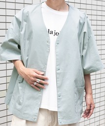 カラーレスシャツカーデ(ユニセックス)