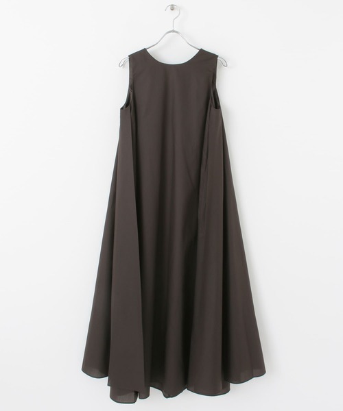 KBF（ケイビーエフ）の「Aラインボリュームワンピース（ワンピース・レディース・ダークブラウン/ブルー/ベージュ・ONE）」の18枚目の写真