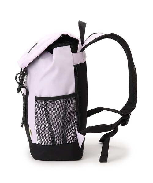 PINK-latte（ピンクラテ）の「◆マウスカバー付きかぶせリュック（バックパック/リュック・キッズ・ブラック/ライトパープル/サックスブルー・00）」の6枚目の写真