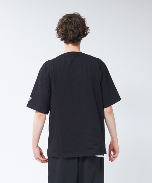 MYSELF ABAHOUSE（マイセルフアバハウス）の「【NEWHATTAN / ニューハッタン】別注 ワンポイント ロゴ T シャツ（Tシャツ/カットソー・メンズ・ホワイト/ブラック/ベージュ/ライラック・46/48）」の10枚目の写真