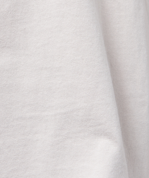 MYSELF ABAHOUSE（マイセルフアバハウス）の「【NEWHATTAN / ニューハッタン】別注 ワンポイント ロゴ T シャツ（Tシャツ/カットソー・メンズ・ホワイト/ブラック/ベージュ/ライラック・46/48）」の15枚目の写真