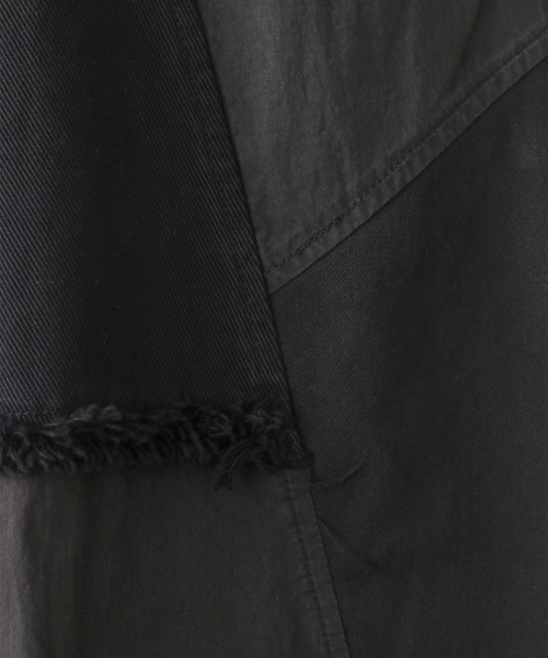 JEANASIS（ジーナシス）の「イソザイパッチワークスカート/959373（スカート・レディース・ブラック/ベージュ/カーキ・FREE）」の14枚目の写真