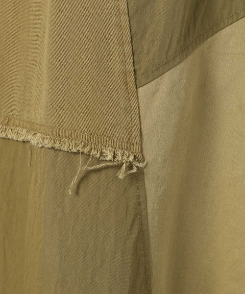 JEANASIS（ジーナシス）の「イソザイパッチワークスカート/959373（スカート・レディース・ブラック/ベージュ/カーキ・FREE）」の17枚目の写真