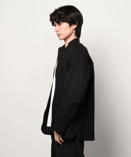 KAZUYUKI KUMAGAI ATTACHMENT（カズユキクマガイアタッチメント）の「COTTON VIYELLA REVERSIBLE JACKET（ブルゾン・メンズ・ブラック・2/1）」の8枚目の写真