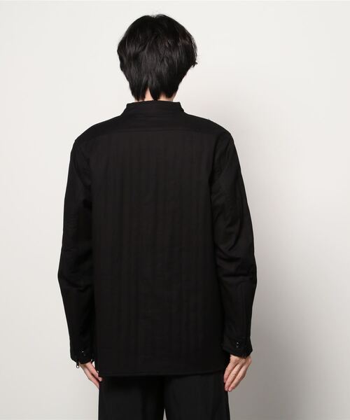 KAZUYUKI KUMAGAI ATTACHMENT（カズユキクマガイアタッチメント）の「COTTON VIYELLA REVERSIBLE JACKET（ブルゾン・メンズ・ブラック・2/1）」の9枚目の写真