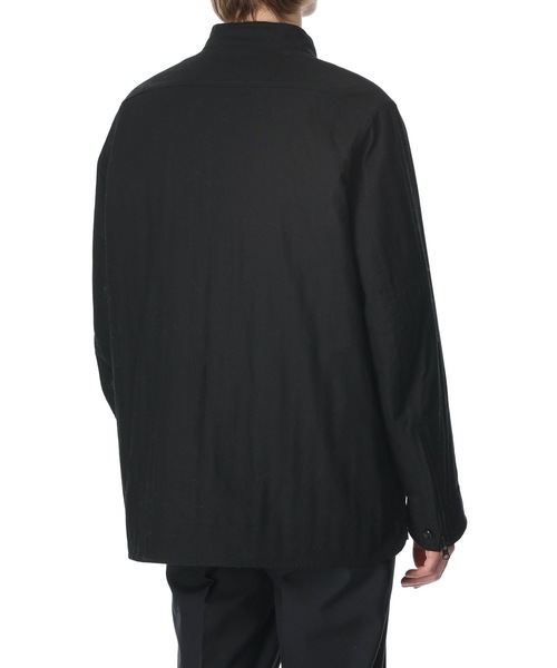 KAZUYUKI KUMAGAI ATTACHMENT（カズユキクマガイアタッチメント）の「COTTON VIYELLA REVERSIBLE JACKET（ブルゾン・メンズ・ブラック・2/1）」の3枚目の写真