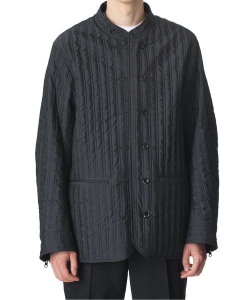 KAZUYUKI KUMAGAI ATTACHMENT（カズユキクマガイアタッチメント）の「COTTON VIYELLA REVERSIBLE JACKET（ブルゾン・メンズ・ブラック・2/1）」の6枚目の写真