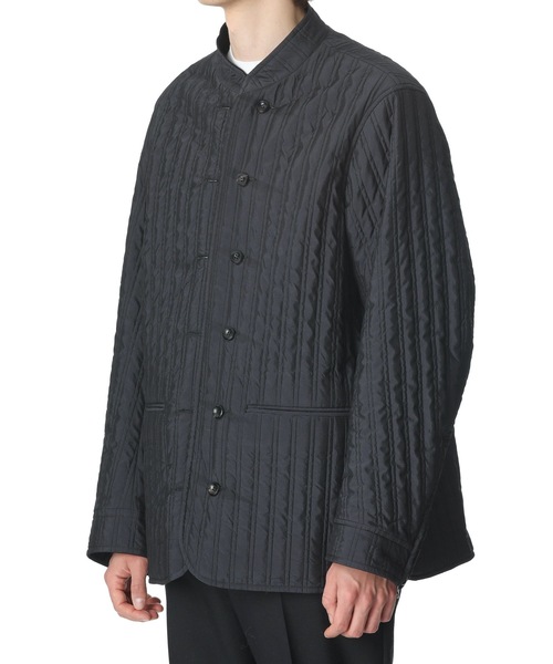 KAZUYUKI KUMAGAI ATTACHMENT（カズユキクマガイアタッチメント）の「COTTON VIYELLA REVERSIBLE JACKET（ブルゾン・メンズ・ブラック・2/1）」の7枚目の写真