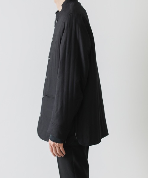 KAZUYUKI KUMAGAI ATTACHMENT（カズユキクマガイアタッチメント）の「COTTON VIYELLA REVERSIBLE JACKET（ブルゾン・メンズ・ブラック・2/1）」の12枚目の写真