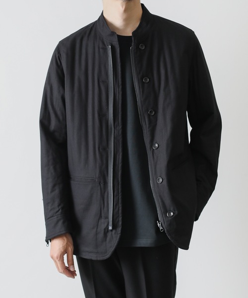 KAZUYUKI KUMAGAI ATTACHMENT（カズユキクマガイアタッチメント）の「COTTON VIYELLA REVERSIBLE JACKET（ブルゾン・メンズ・ブラック・2/1）」の19枚目の写真