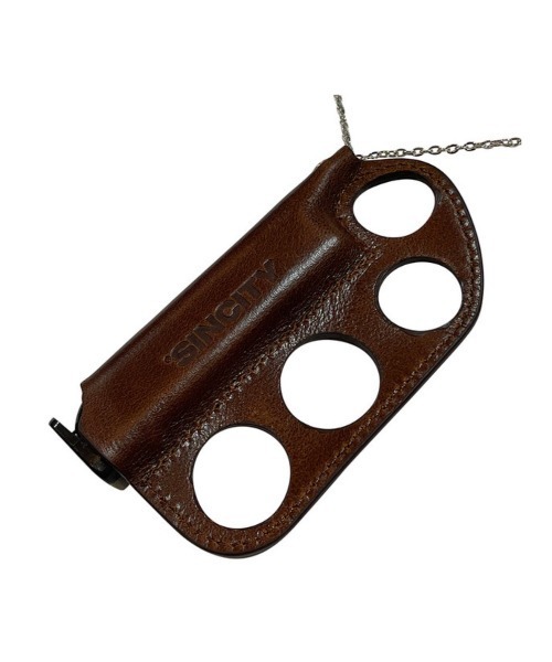 SINCITY（シンシティ）の「【SINCITY】KNUCKLE NECKLACE（ネックレス・メンズ・ブラウン・ONE SIZE）」の5枚目の写真