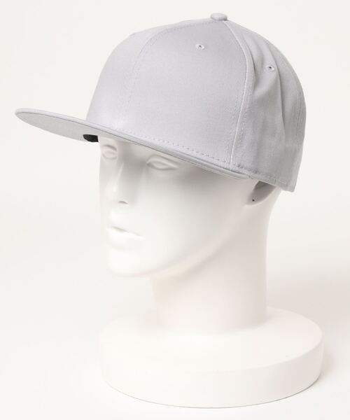 NEW ERA（ニューエラ）の「NEW ERA/ニューエラ/Flat BillSnapback　CAP（キャップ・レディース・ブラック/グレー/ネイビー/ホワイト・FREE）」の4枚目の写真