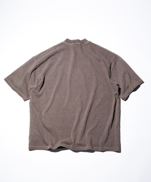 NAUTICA(ノーティカ)の「NAUTICA/ノーティカ High Neck “TOO HEAVY” S/S Jersey Tee(P.D)/ハイネック トゥーヘヴィー 半袖Tシャツ ピグメントダイ(Tシャツ/カットソー・メンズ・ブラウン/チャコールグレー/ネイビー/オリーブ・LARGE/XX-LARGE/MEDIUM/X-LARGE)」の16枚目の写真