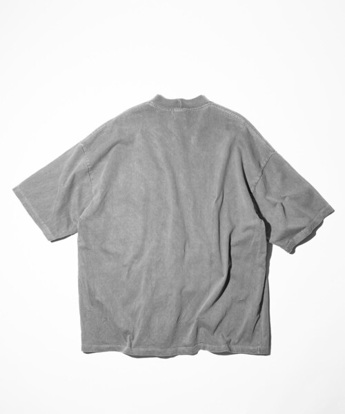 NAUTICA(ノーティカ)の「NAUTICA/ノーティカ High Neck “TOO HEAVY” S/S Jersey Tee(P.D)/ハイネック トゥーヘヴィー 半袖Tシャツ ピグメントダイ(Tシャツ/カットソー・メンズ・ブラウン/チャコールグレー/ネイビー/オリーブ・LARGE/XX-LARGE/MEDIUM/X-LARGE)」の5枚目の写真