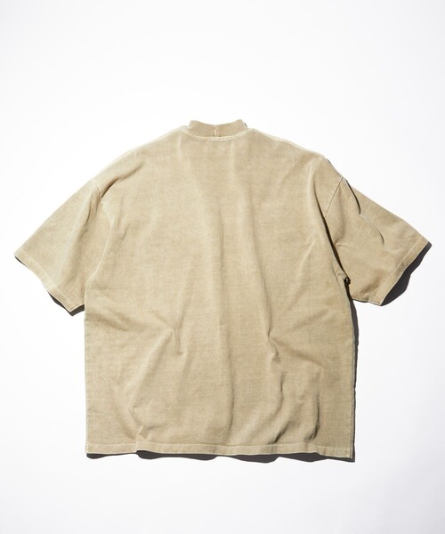 NAUTICA(ノーティカ)の「NAUTICA/ノーティカ High Neck “TOO HEAVY” S/S Jersey Tee(P.D)/ハイネック トゥーヘヴィー 半袖Tシャツ ピグメントダイ(Tシャツ/カットソー・メンズ・ブラウン/チャコールグレー/ネイビー/オリーブ・LARGE/XX-LARGE/MEDIUM/X-LARGE)」の7枚目の写真