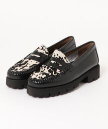 G.H.BASS | G.H.BASS/BA41823/BLACK/RUGSOLE LOAFER/厚底ローファー(ローファー)