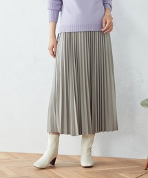 COMME CA ISM | プリントジャージー　プリーツスカート(スカート)