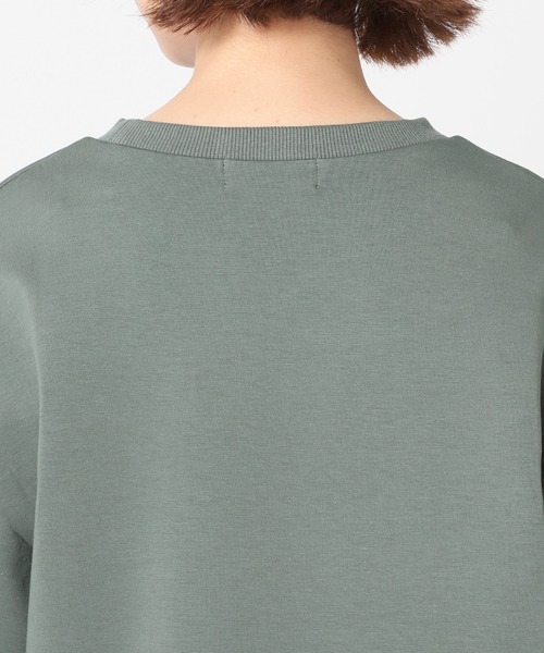 SLOBE IENA（スローブイエナ）の「ダンボールプルオーバー【手洗い可能】◆（スウェット・レディース・グレー/ベージュ/グリーン・FREE）」の19枚目の写真