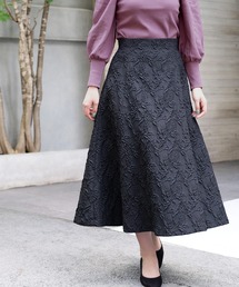 STRAWBERRY-FIELDS | ロゼット　スカート(スカート)