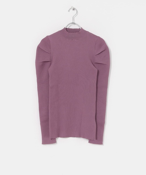 SENSE OF PLACE by URBAN RESEARCH（センスオブプレイスバイアーバンリサーチ）の「ショルダータックセーター（ニット/セーター・レディース・ブラック/アイボリー/キャメル/ラベンダー・ONE）」の21枚目の写真