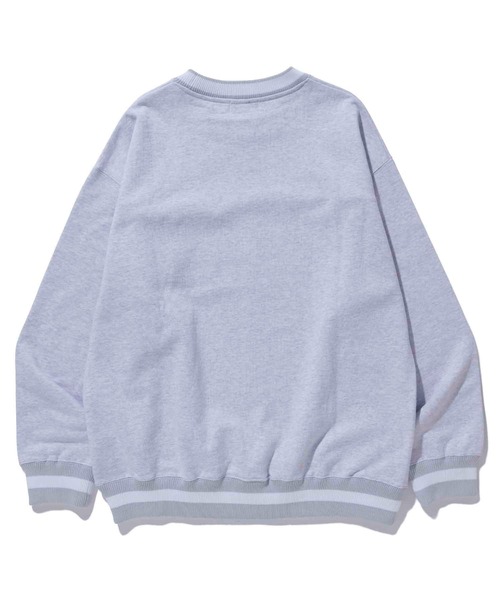 XLARGE(エクストララージ)の「STANDARD LOGO LINED CREWNECK SWEAT(スウェット・メンズ・ネイビー/ブラック/アッシュ・L/M/XL/S)」の7枚目の写真