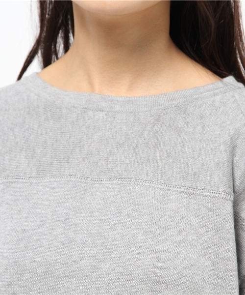 Kastane（カスタネ）の「【Kastane】ライン袖ニット（ニット/セーター・レディース・オフホワイト/グレー/マスタード・FREE）」の12枚目の写真