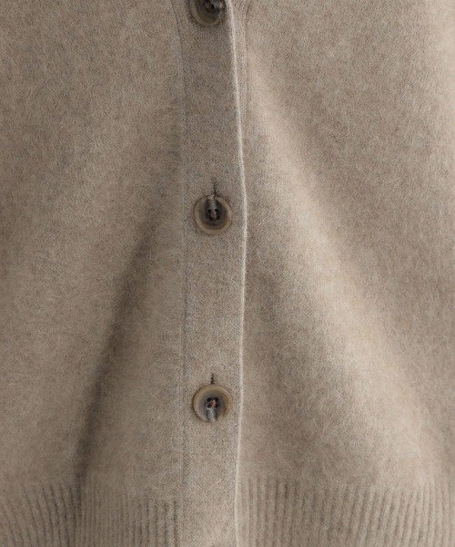 Andemiu（アンデミュウ）の「【ストレスフリー】ラクーンニットカーディガン948883（ニット/セーター・レディース・ブラック/ベージュ/ブラウン・FREE）」の13枚目の写真