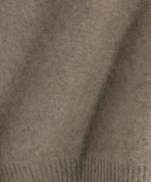 Andemiu（アンデミュウ）の「【ストレスフリー】ラクーンニットカーディガン948883（ニット/セーター・レディース・ブラック/ベージュ/ブラウン・FREE）」の6枚目の写真