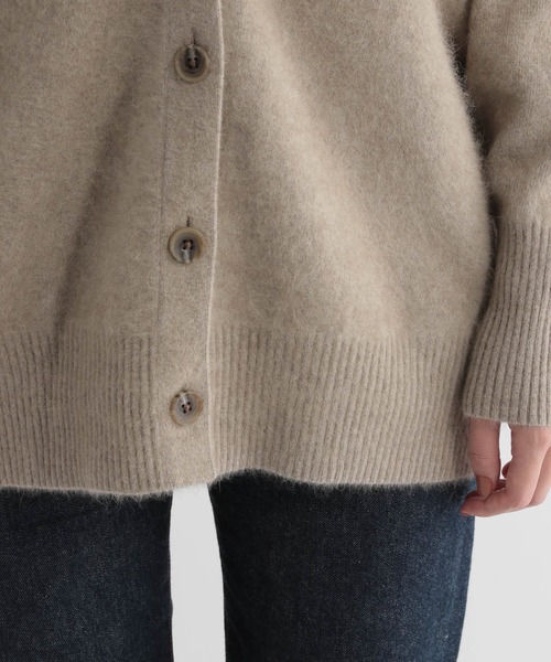 Andemiu（アンデミュウ）の「【ストレスフリー】ラクーンニットカーディガン948883（ニット/セーター・レディース・ブラック/ベージュ/ブラウン・FREE）」の22枚目の写真